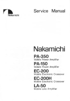 Nakamichi PA-150-Service-Manual 